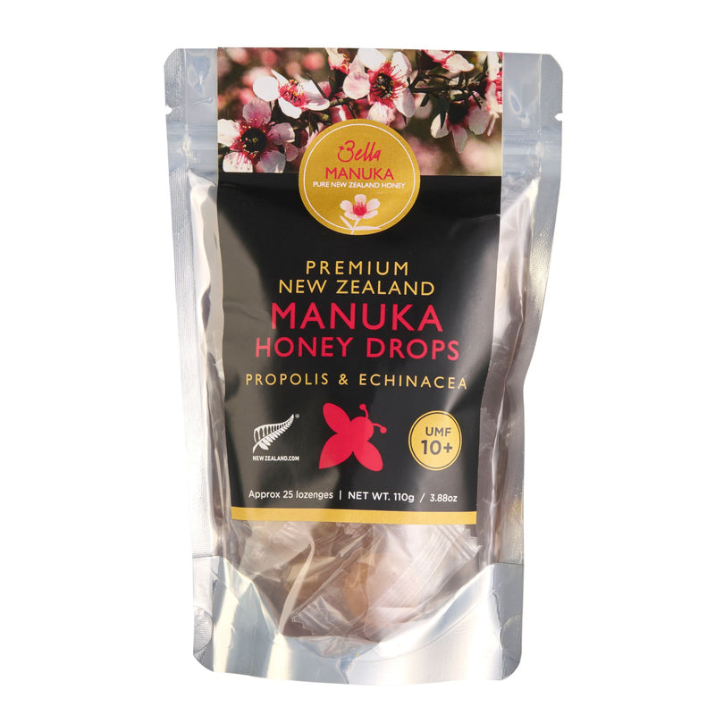 Bella New Zealand Manuka Honey Drops - Propolis & Echinacea
